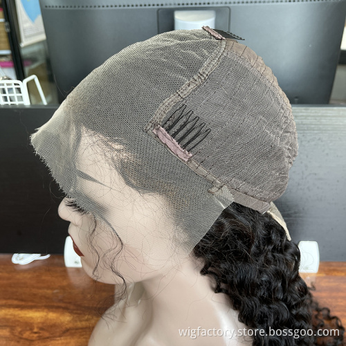 4*4 Kinky Straight Curly Full Lace Human Hair Wig,Lace Closure Wigs,PrePlucked Remy Women Wigs Human Hair